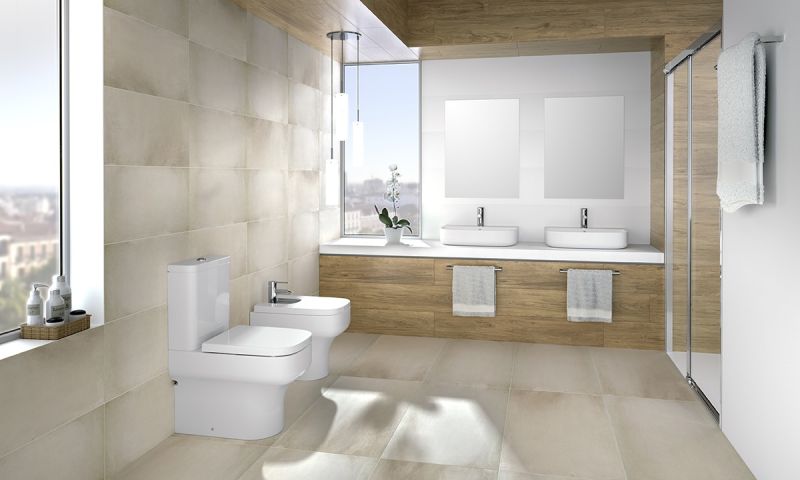 REZERVOR WC MID 3/4.5 L, ALIMENTARE STANGA JOS